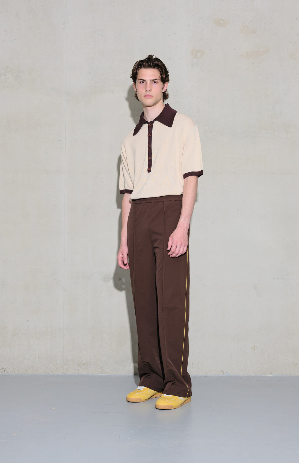 ACE knitted polo