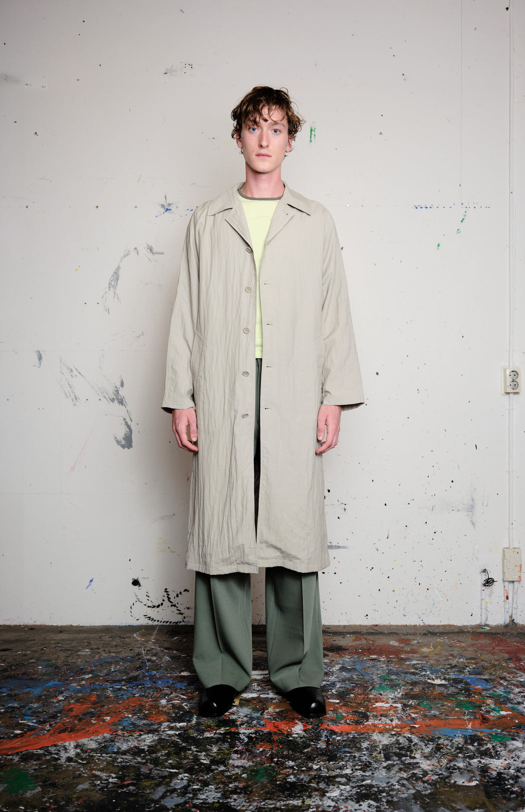 Agate gray coat