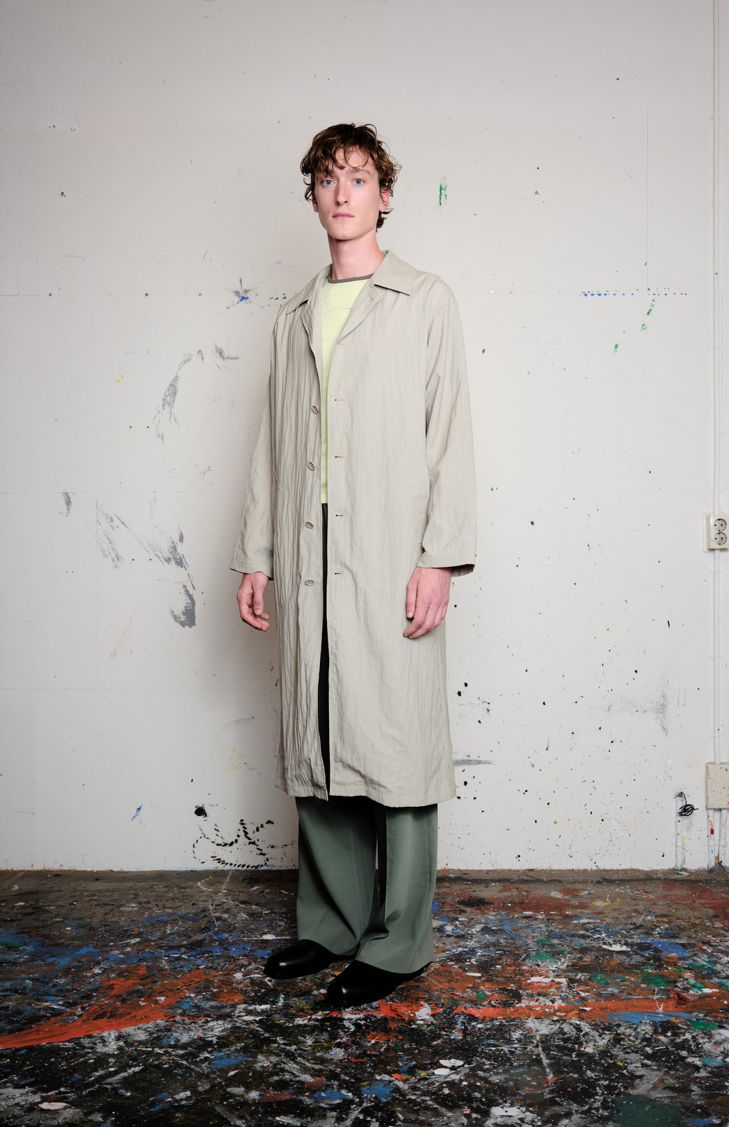 Agate gray coat