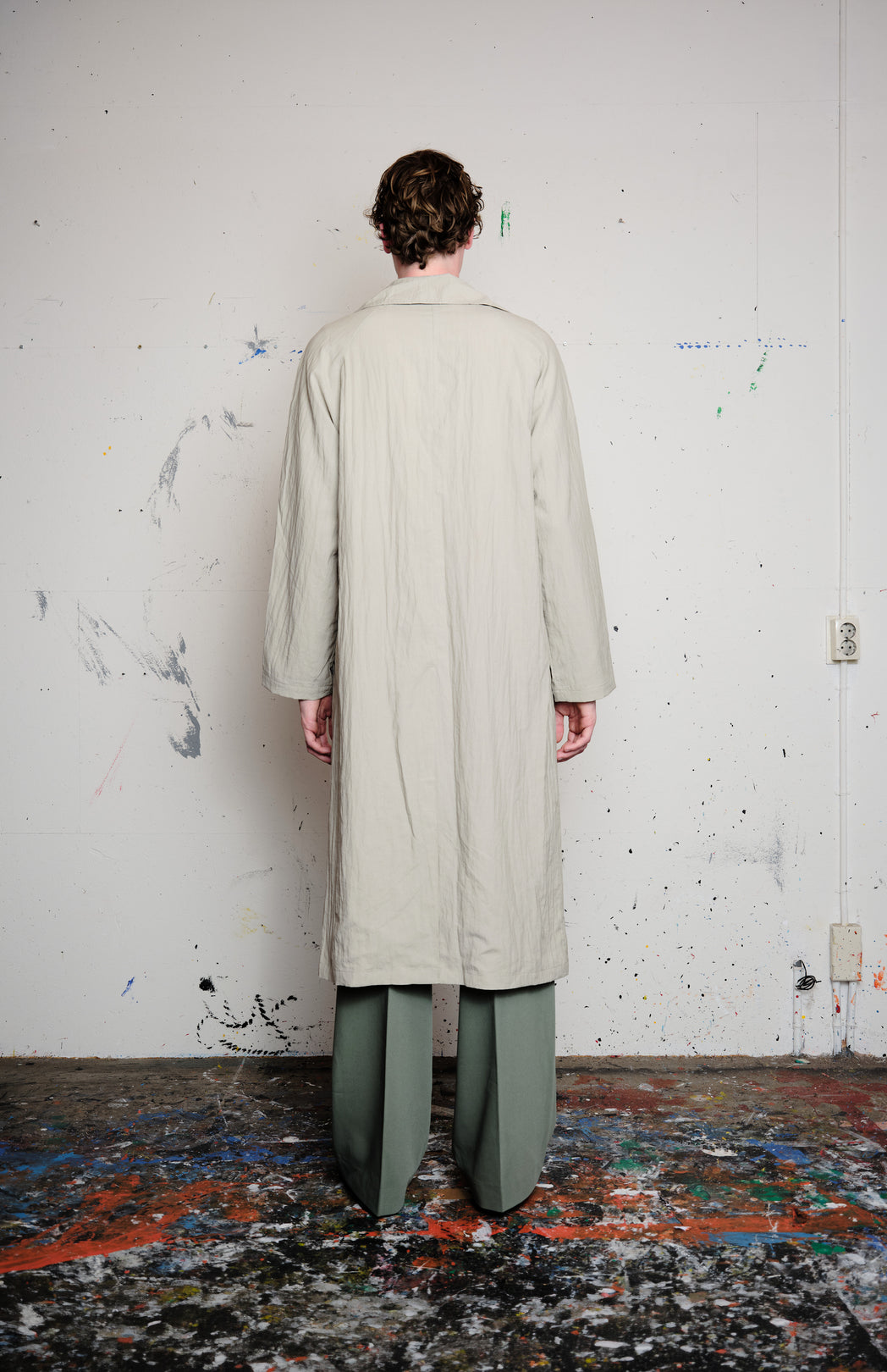 Agate gray coat
