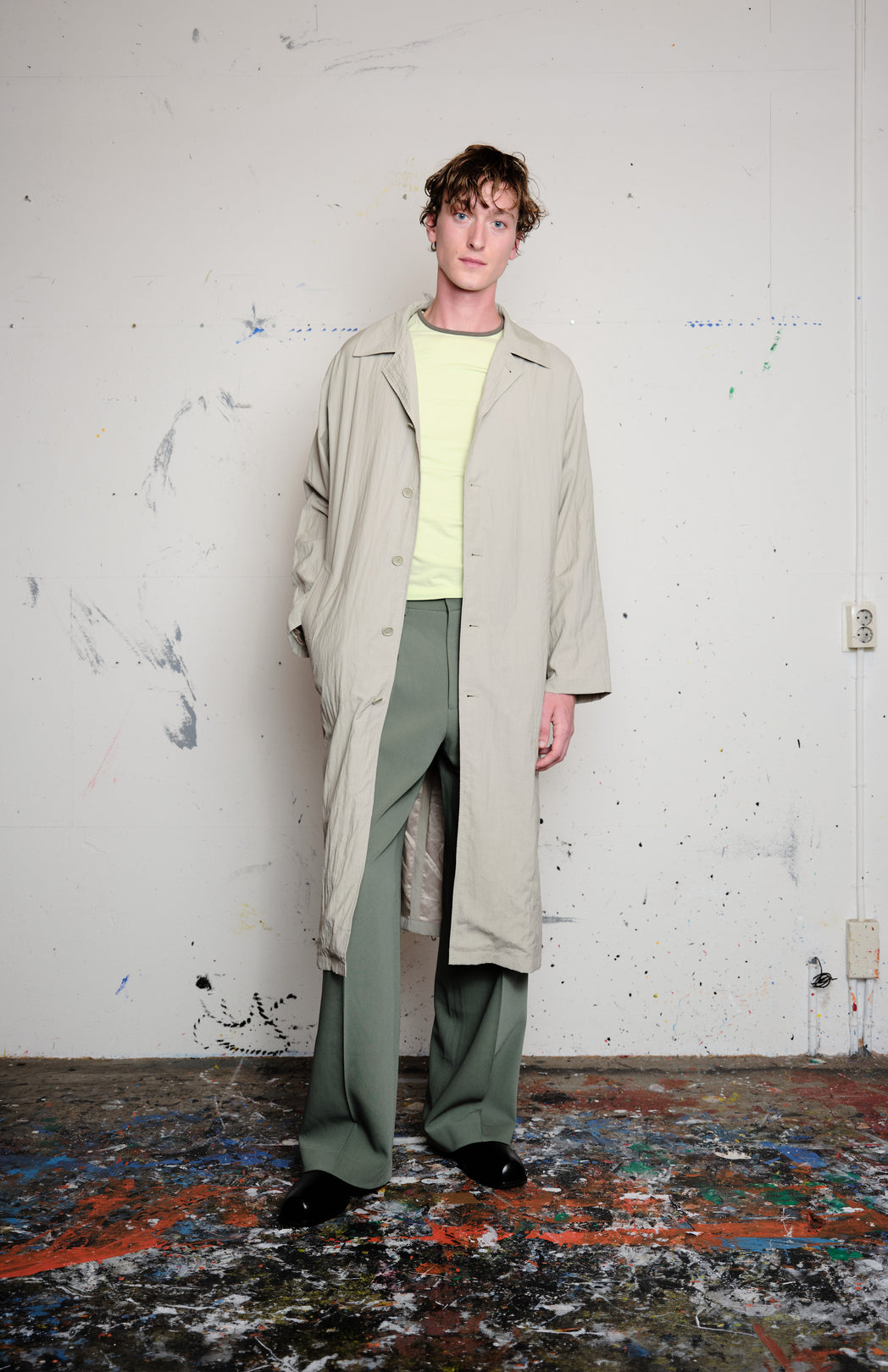 Agate gray coat