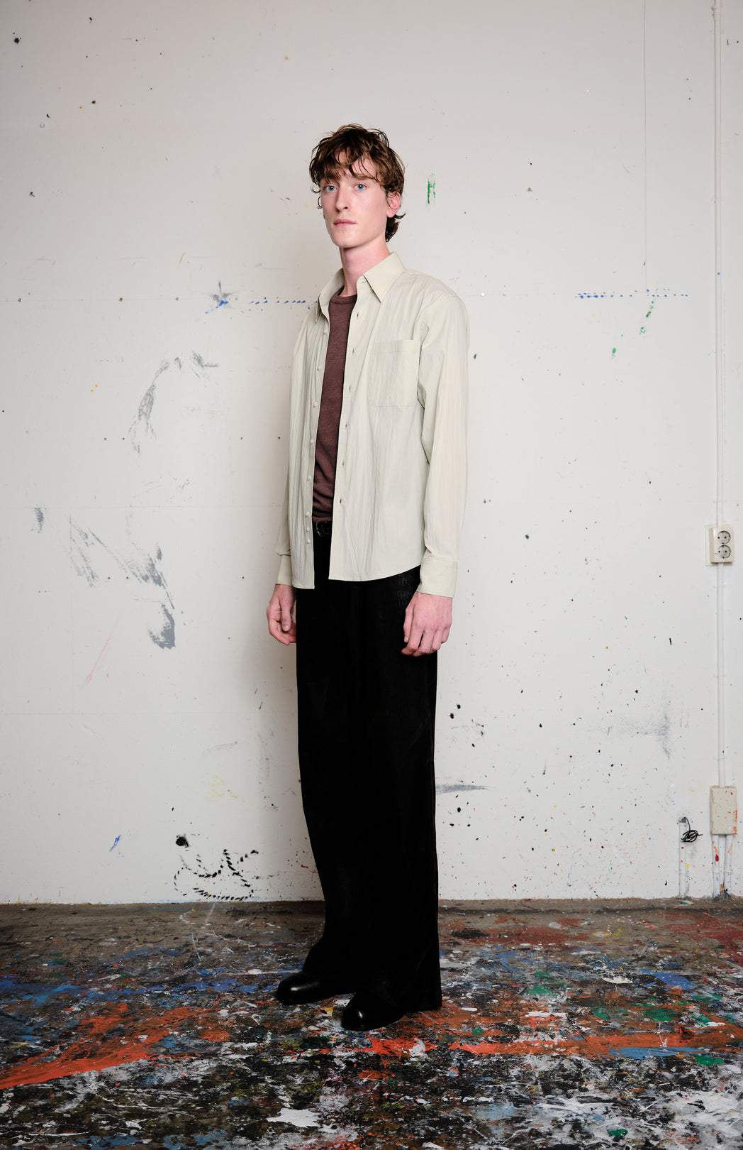 Wrinkly classic shirt