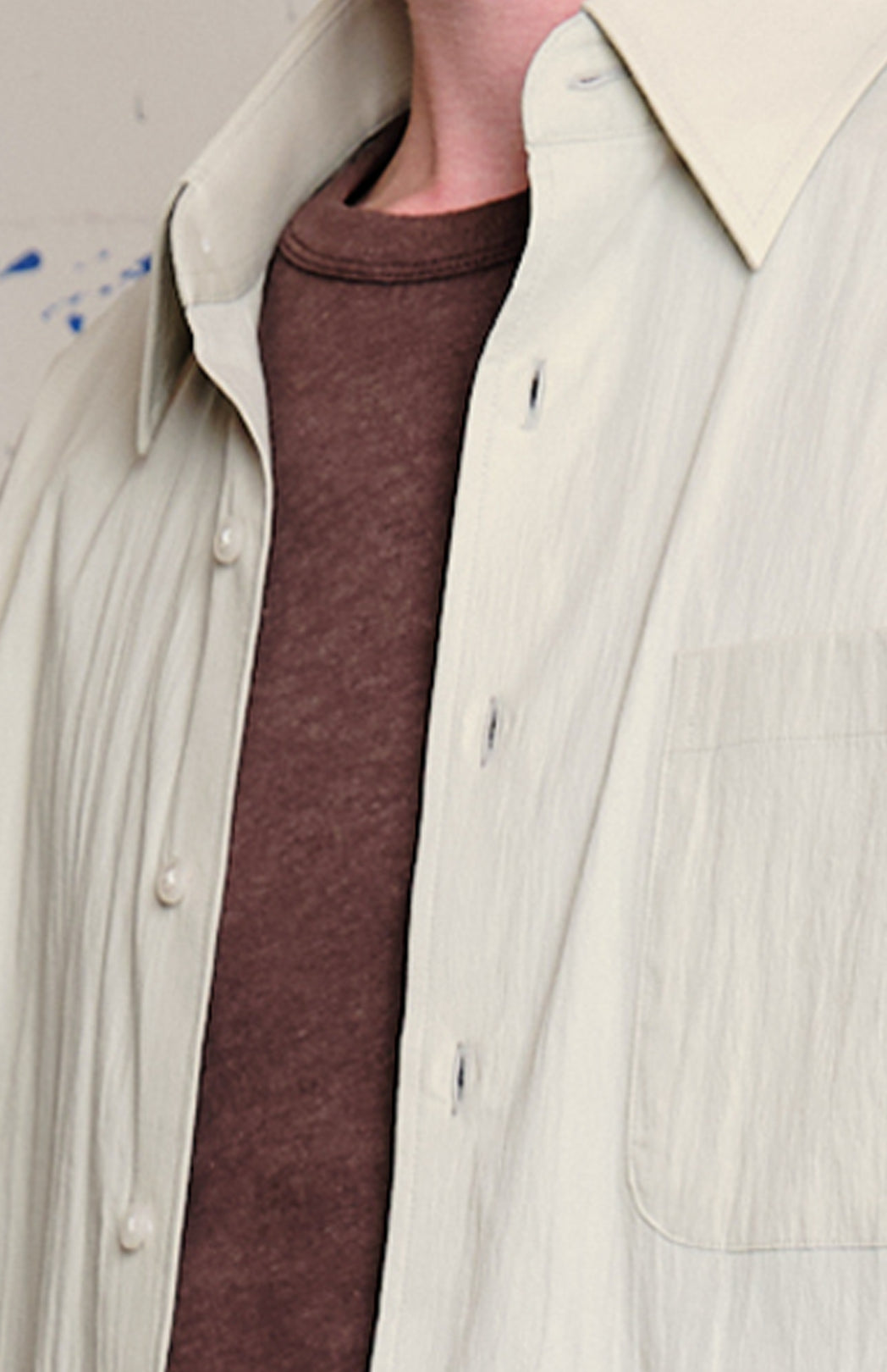 Wrinkly classic shirt