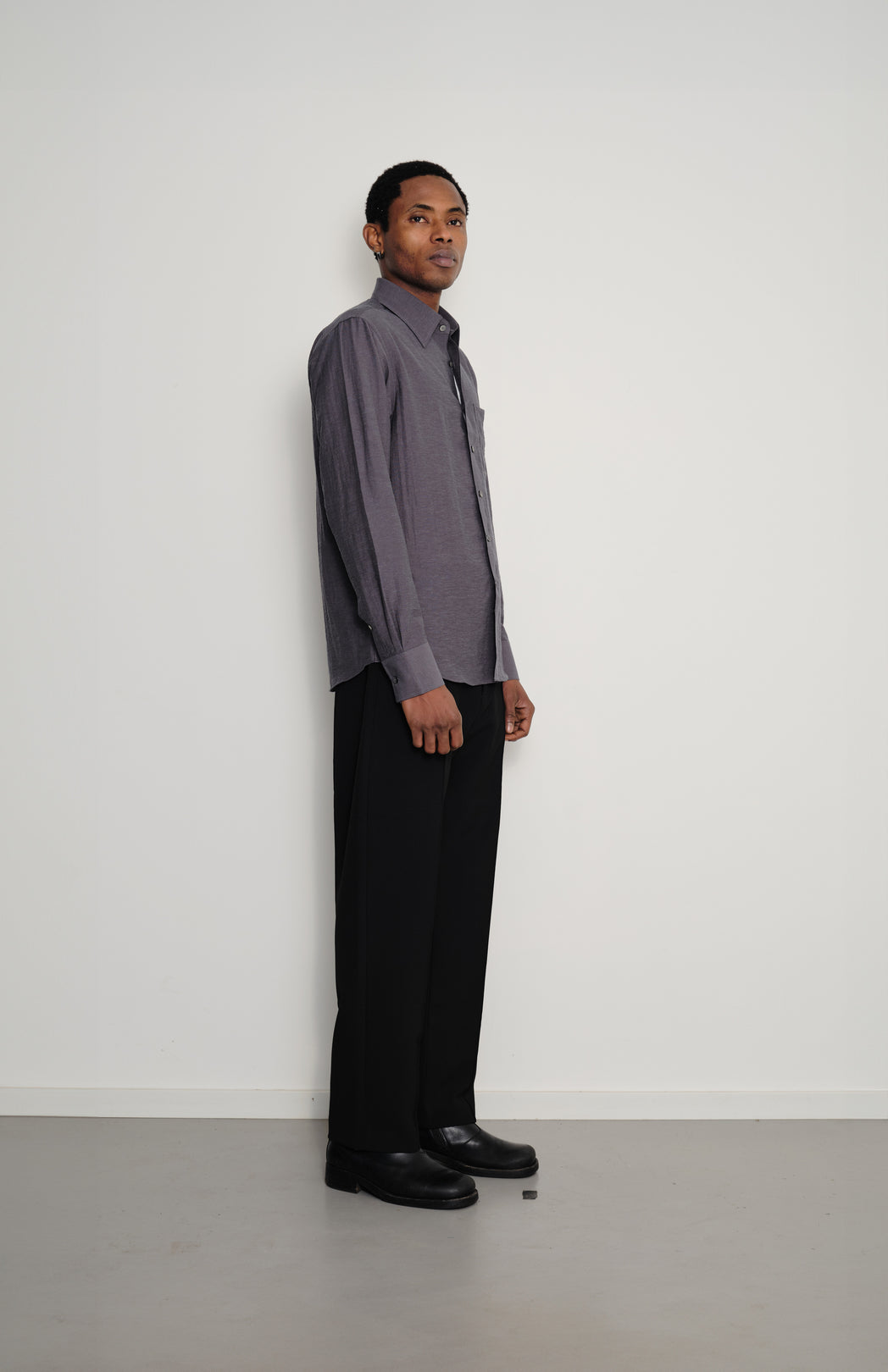 Anthracite classic shirt