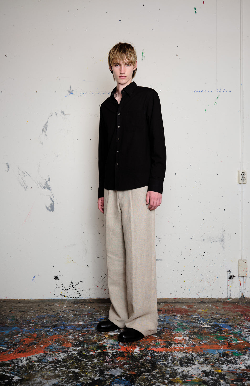 Black classic shirt