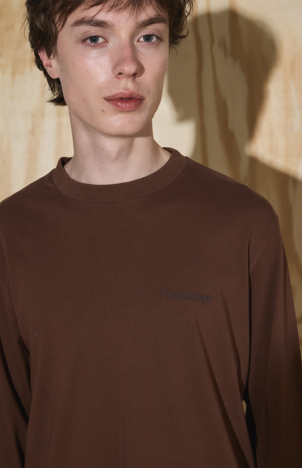 Brown logo longsleeve