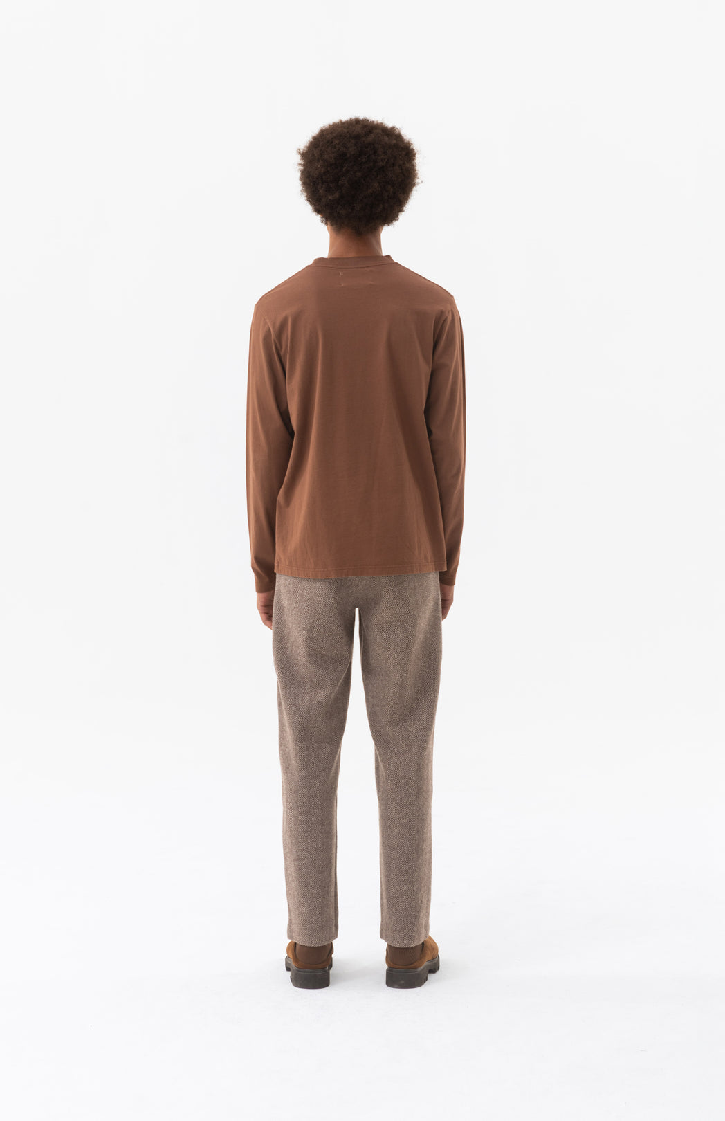 Brown logo longsleeve