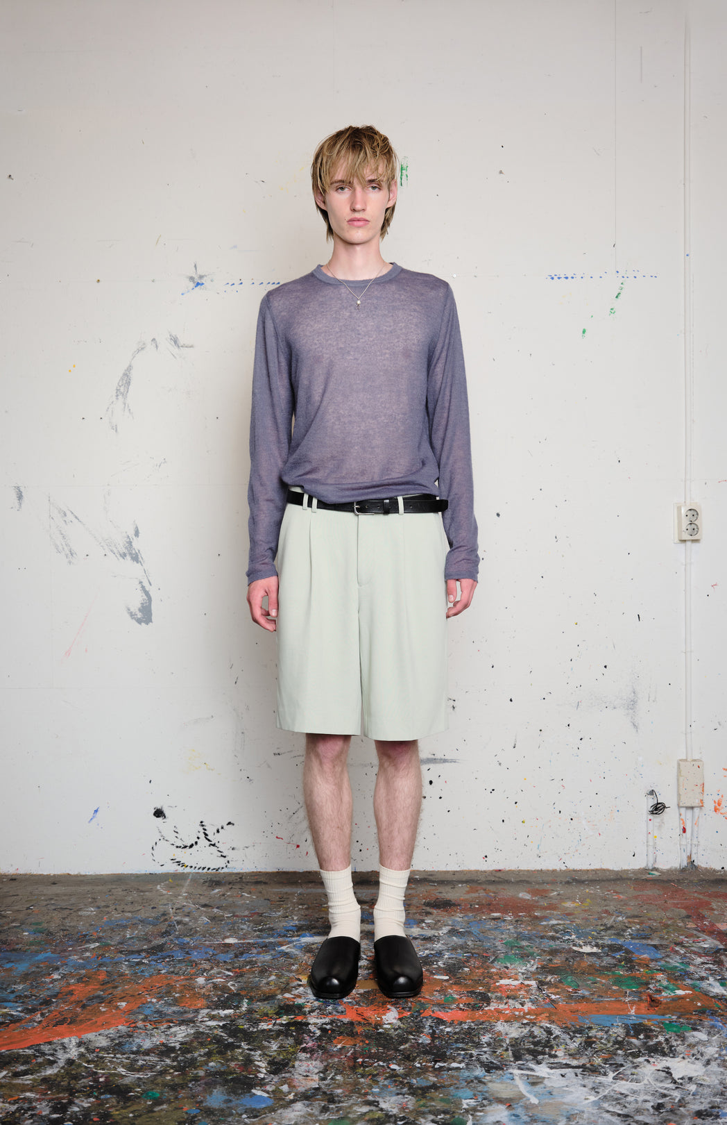 Granite knitted longsleeve