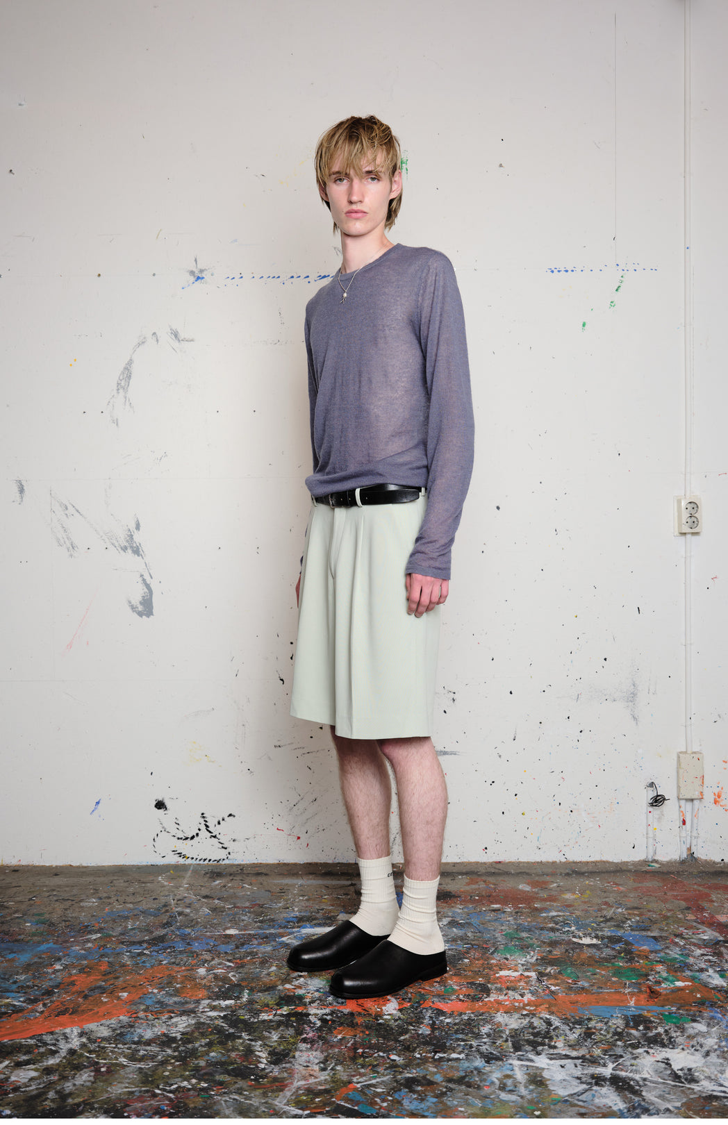 Granite knitted longsleeve