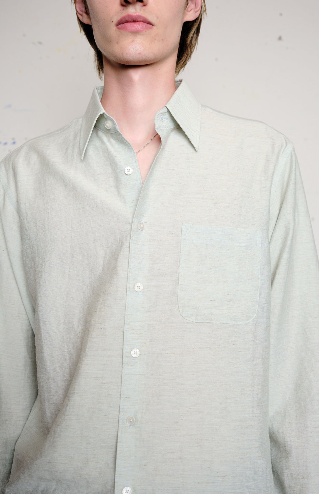 Lime green classic shirt