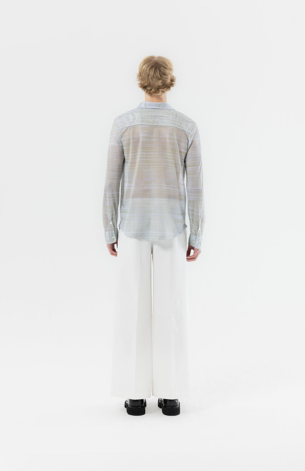 All-over print mesh shirt Tim Mastik