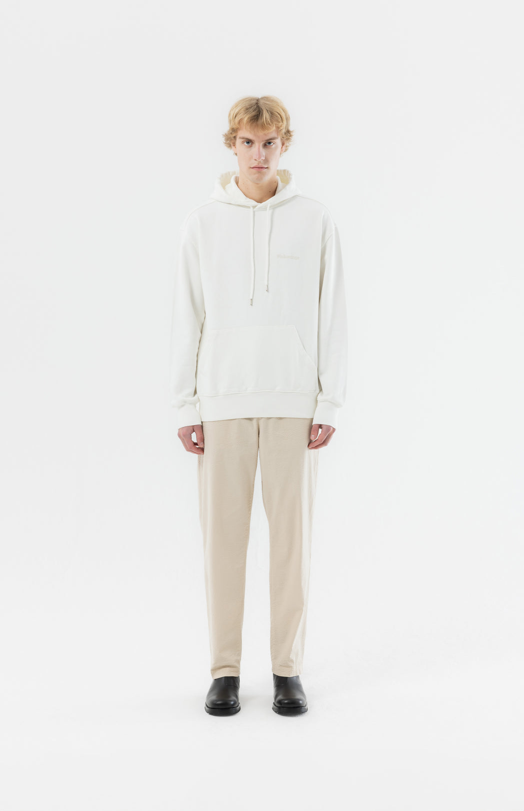 Off-white logo hoodie Pinkorange