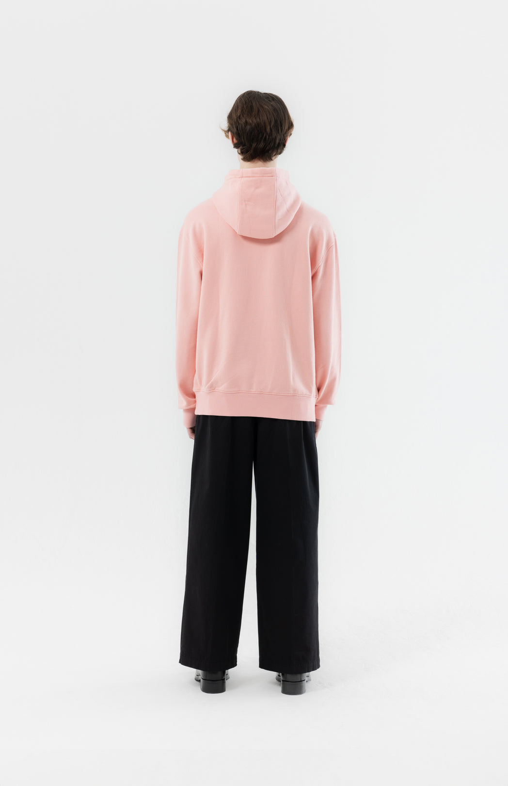 Pink logo hoodie Pinkorange