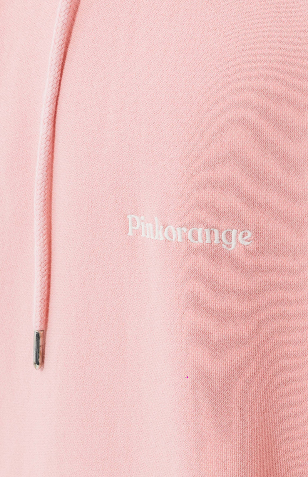 Pink logo hoodie Pinkorange